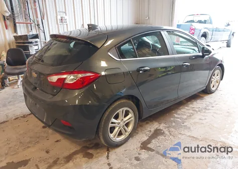 2018 Chevrolet Cruze Lt Auto из США, поврежденный, VIN 3G1BE6SMXJS538446